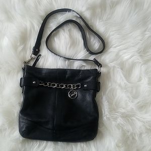 COACH Pebbled Leather Crossbody F19722 Purse
